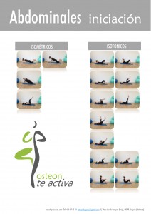 tabla abdominales osteon iniciación