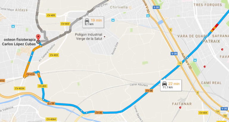 mapa osteon Valencia V30