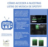 crear cuenta spotify listas de música osteon pilates tv