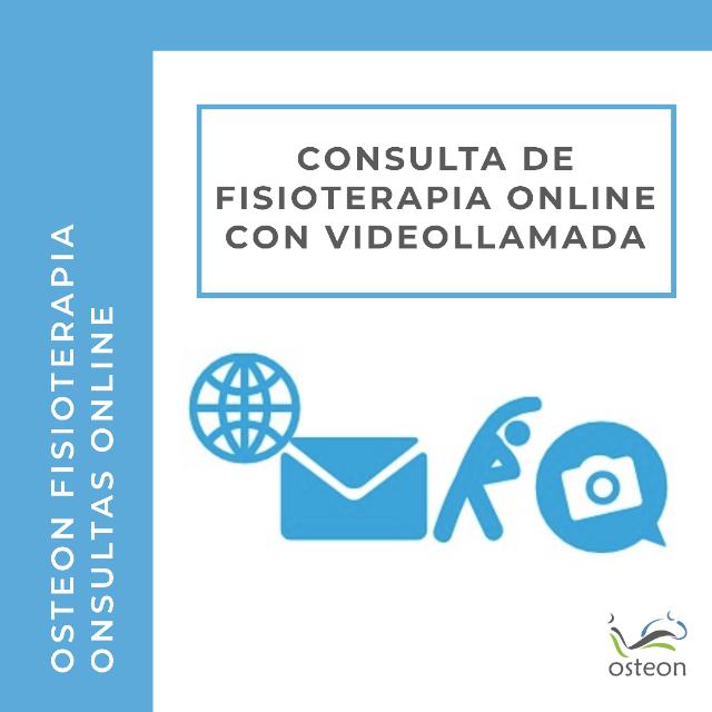 consulta de fisioterapia online con videollamada